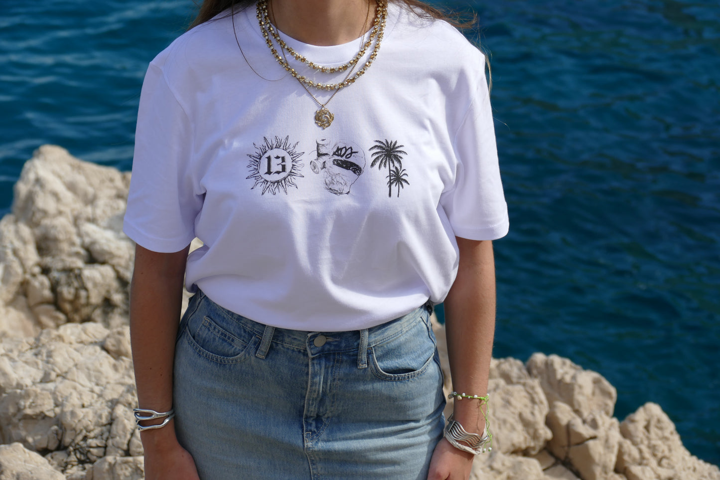 « Plongeon dans la ville » - le tee-shirt