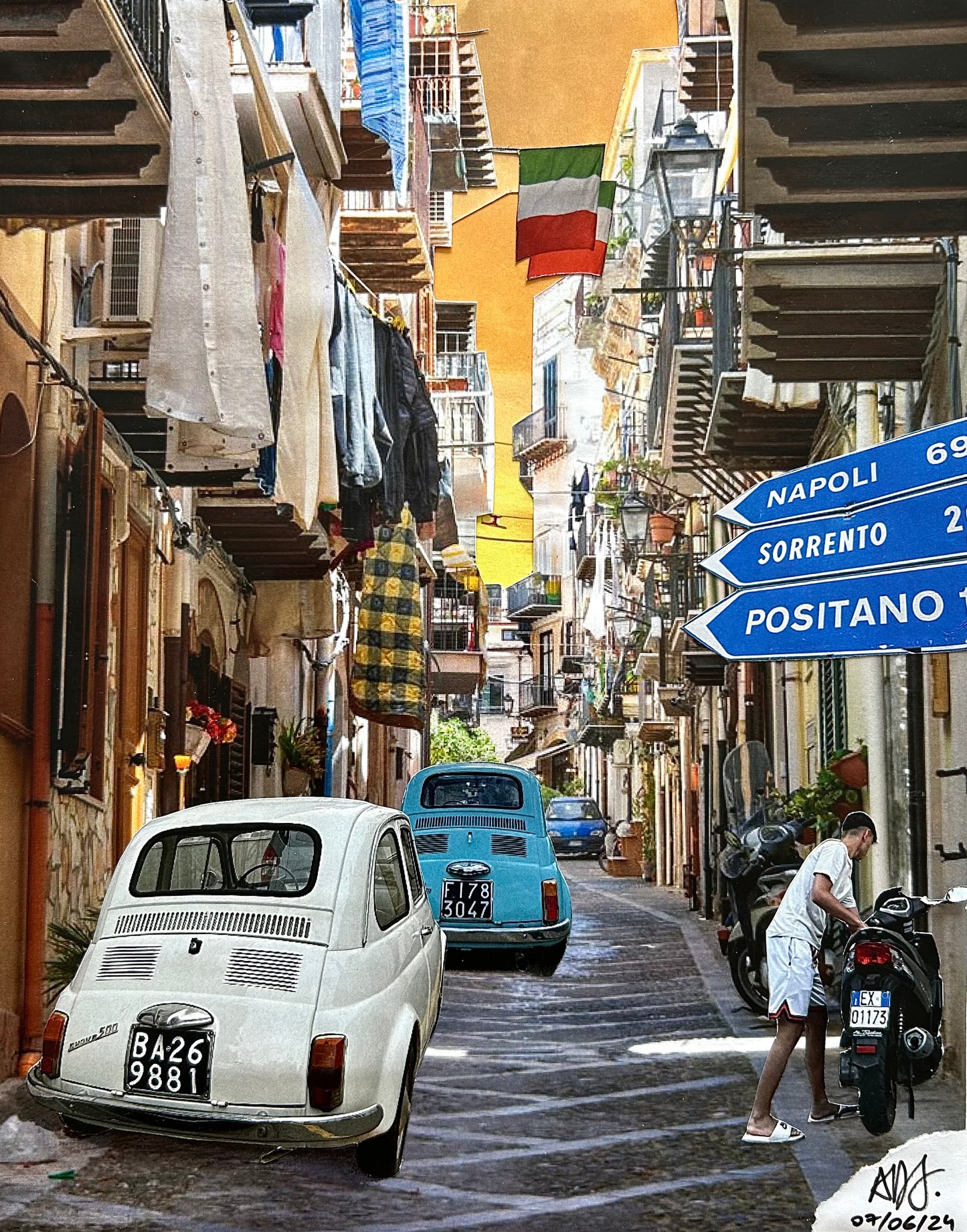 « All’italiana » - le poster