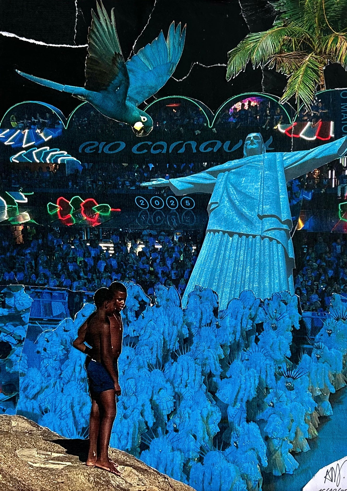 « O azul do Rio »
